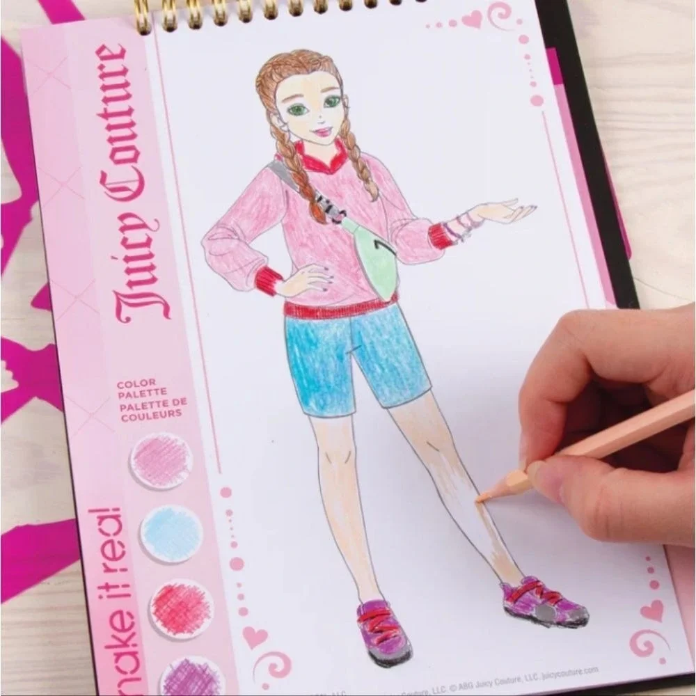 Juicy Couture‎ Make It Real Fashion Design Sketchbook